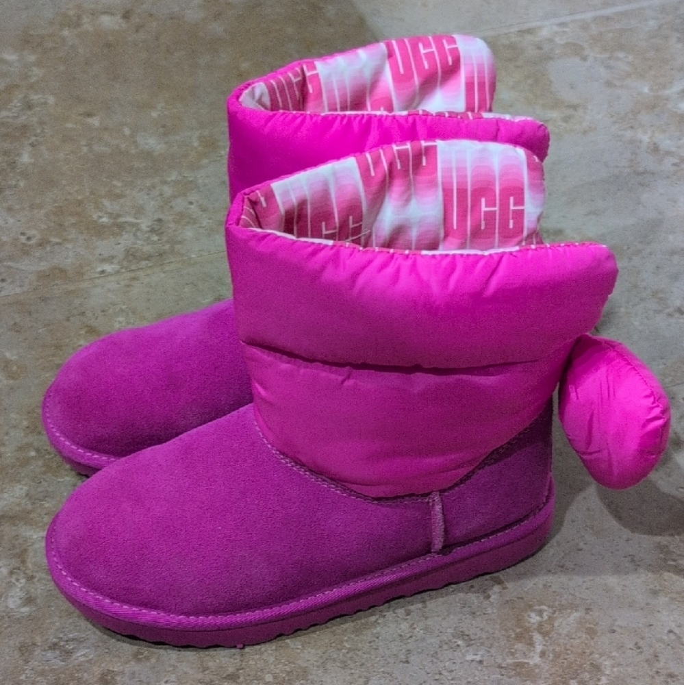 UGG Pink Kids Boots Size 5